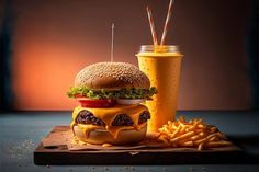 Buger& juice